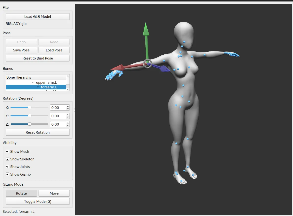 The in-progress image of my Krita 3D plugin